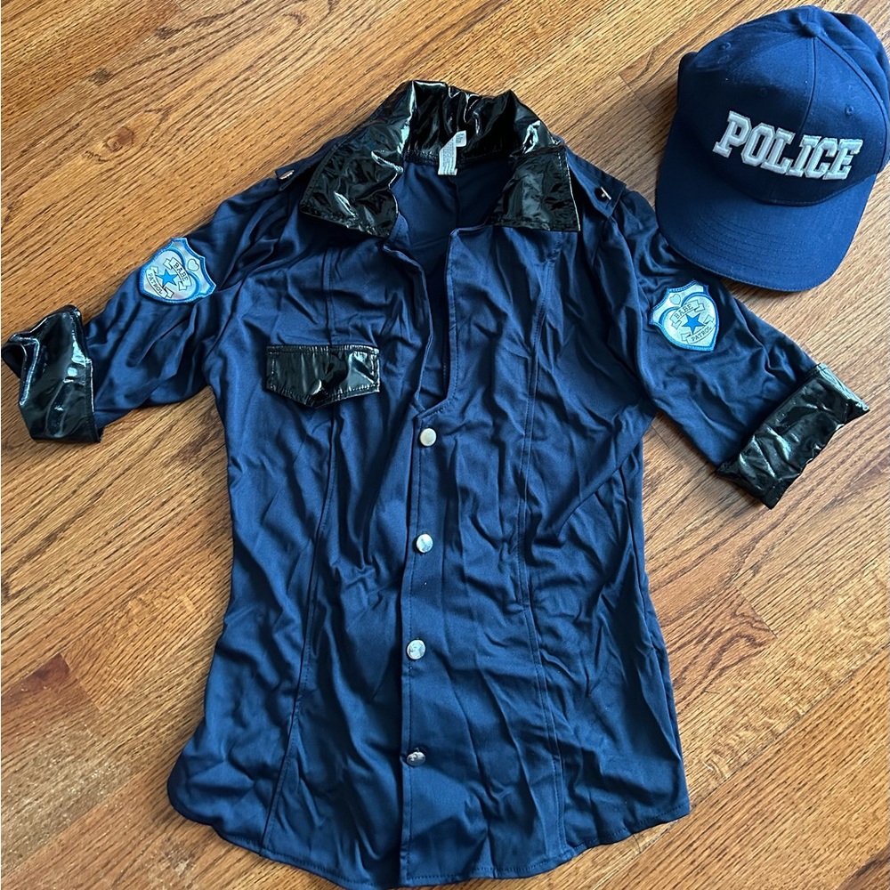 Sassy Police top Halloween costume - Picture 2 of 6